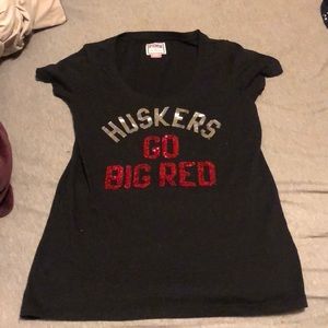 Pink Victoria’s Secret husker short sleeve shirt